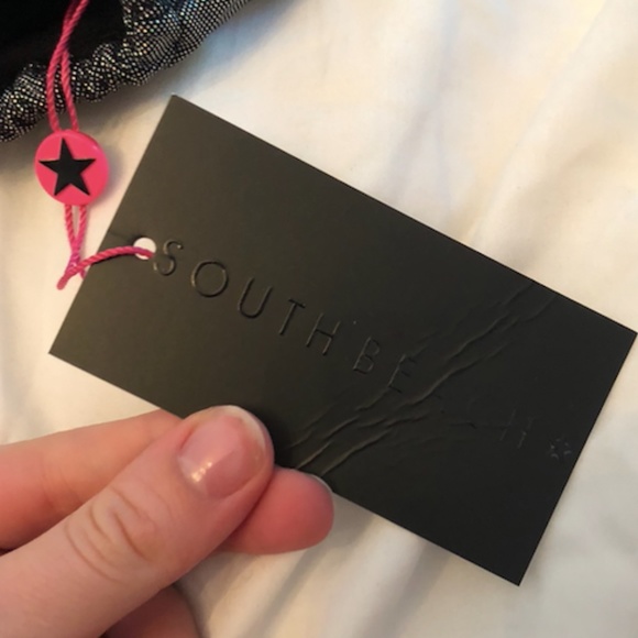 NWT!! ASOS/SOUTH BEACH Holographic Bikini Top! - Picture 5 of 6